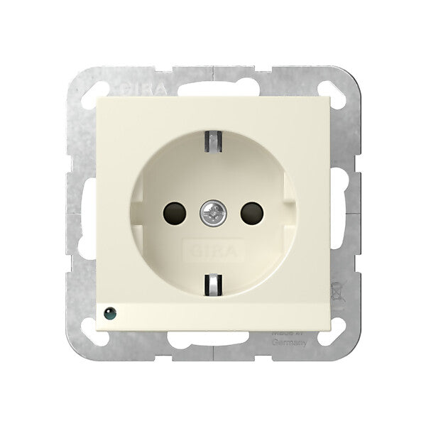 Gira Steckdose LED-Leuchte Cremeweiß 417001